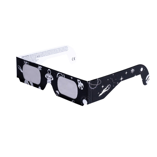 ISO ECLIPSE GLASSES, NASA APPROVED, MADE IN USA, 1-PACK SPACE EXPLORERS